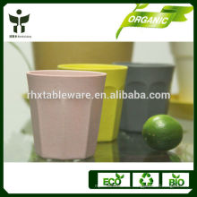 Tazas de fibra vegetal natural reciclar taza taza de patio